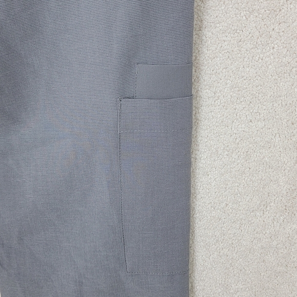 Figs Gray Charlotte 21 Pocket High Waist Slim Jogger Scrub Pants Sz XXS NEW - Picture 6 of 13